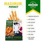 Dog Sticks Wrapped With Chicken & Pet Natural Chew Treats Grain Free Organic Meat & Human Grade Dried Snacks In Bulk For Training Small & Large Dogs Pawsentialshub