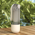 2 In 1 Pet Water Cup Segment Design Green Dog Walking Portable Drinking Cup Dog Feeding Supplies Pet Supplies Dog Walking Water Feeder Pets Products - Pawsentialshub