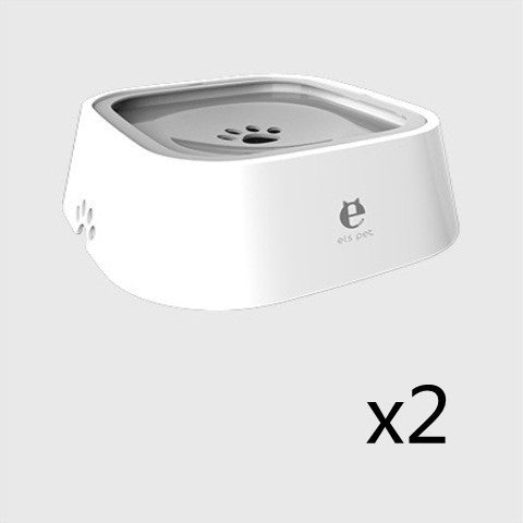 1.5L Cat Dog Water Bowl Carried Floating Bowl Anti-Overflow Slow Water Feeder Dispenser Pet Fountain ABS&PP Dog Supplies - Pawsentialshub