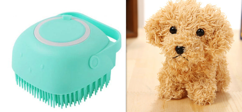 Pet Products Amazon Hot Silicone Dog Bath Brush - Pawsentialshub