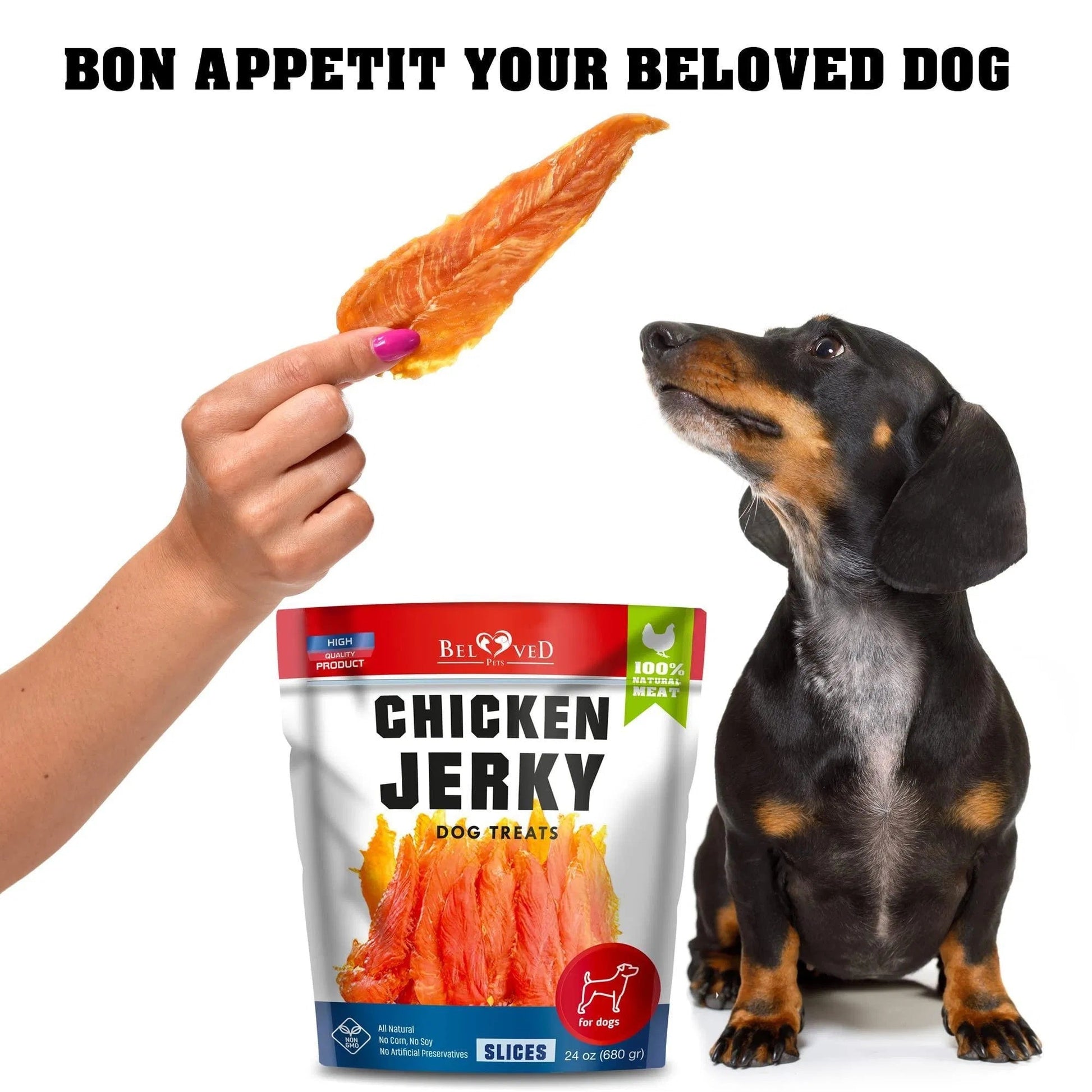 Chicken Jerky Dog Treats 1.5 Lb Human Grade Pet Snacks Grain Free Organic Meat All Natural High Protein Dried Strips Best Chews For Training Small & Large Dogs Pawsentialshub