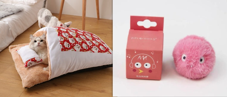 Cat Litter Winter Warm Cat Closed Removable And Washable Quilt Pawsentianshub