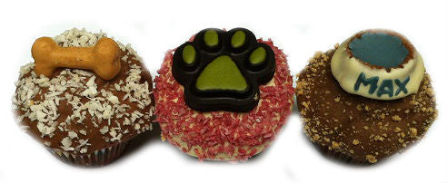 Birthday Mini Pupcakes With Decorations-0